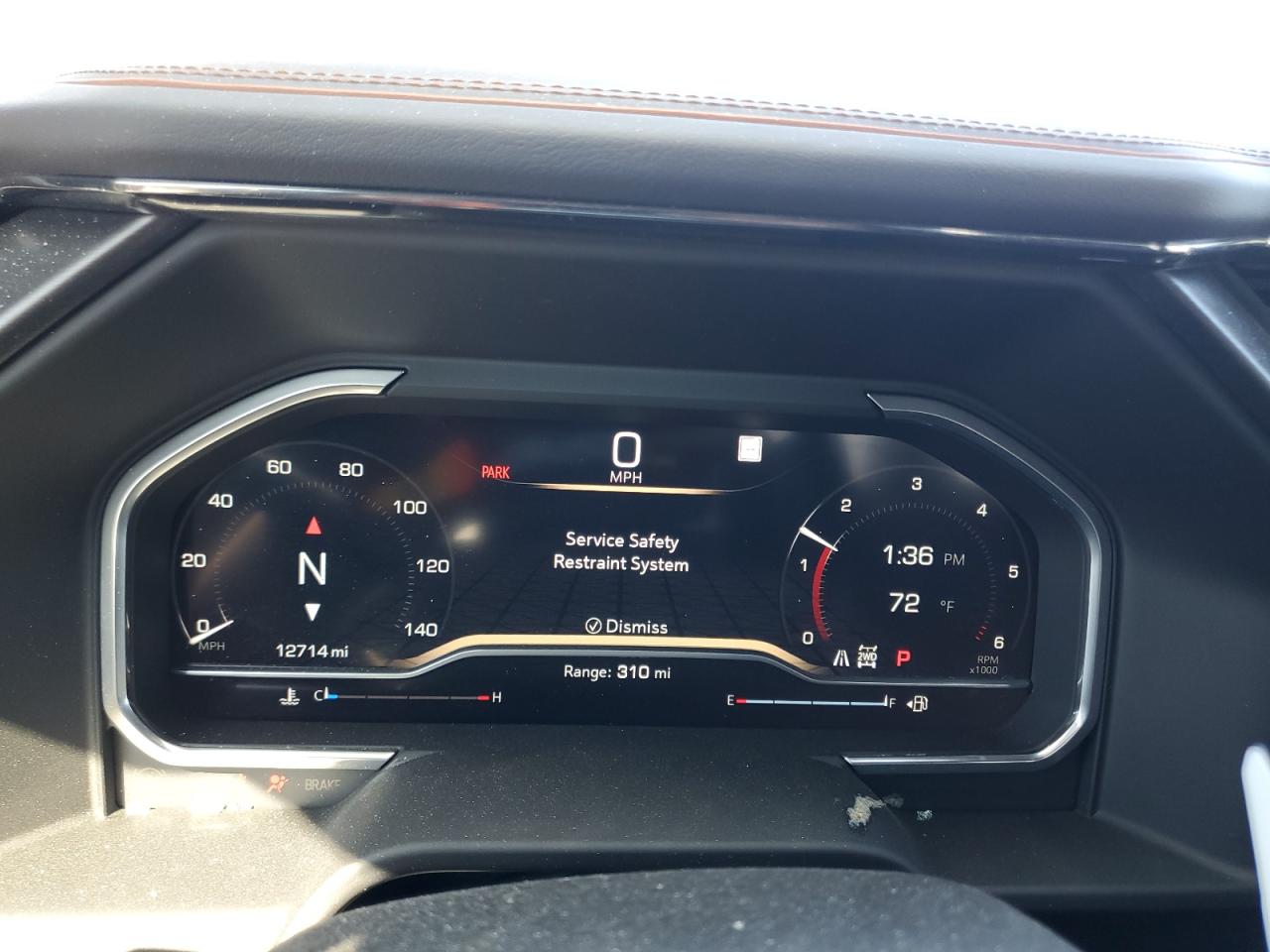 2023 GMC SIERRA K1500 AT4 VIN:1GTUUEEL6PZ122227