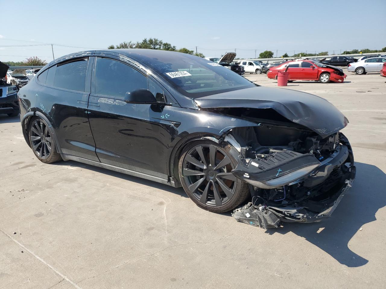 2022 TESLA MODEL X VIN:7SAXCBE68NF341446