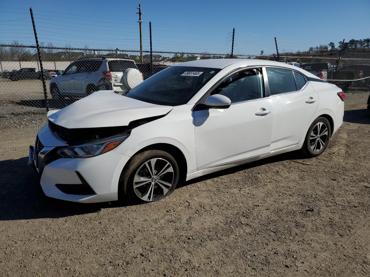 2022 NISSAN SENTRA SV VIN:3N1AB8CV6NY267339