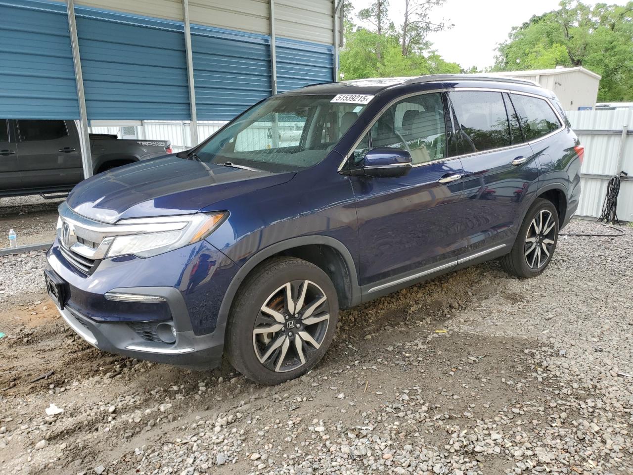 2022 HONDA PILOT ELITE VIN:5FNYF6H0XNB013629