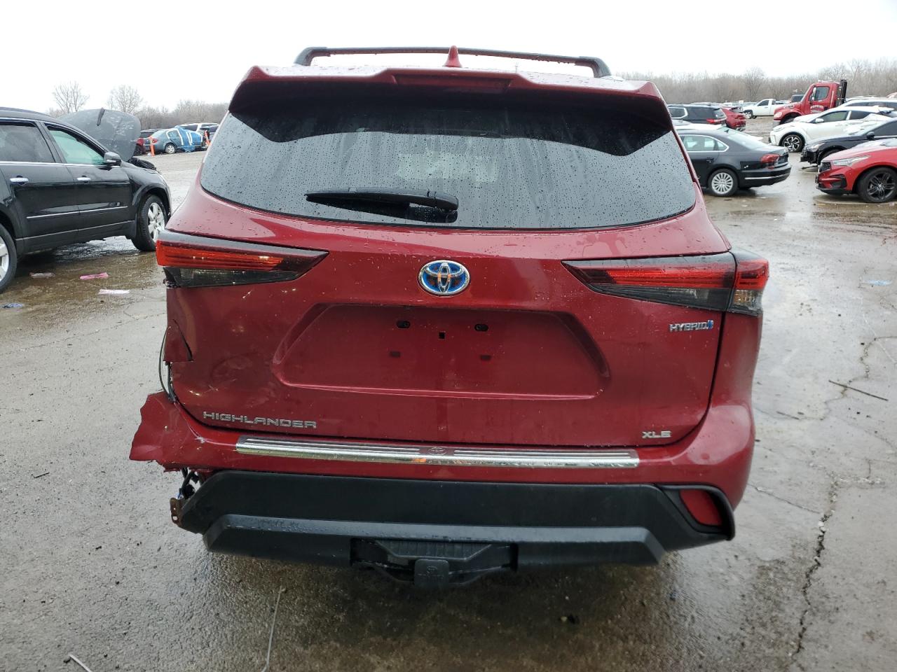 2024 TOYOTA HIGHLANDER HYBRID XLE VIN:5TDKBRCH8RS141353