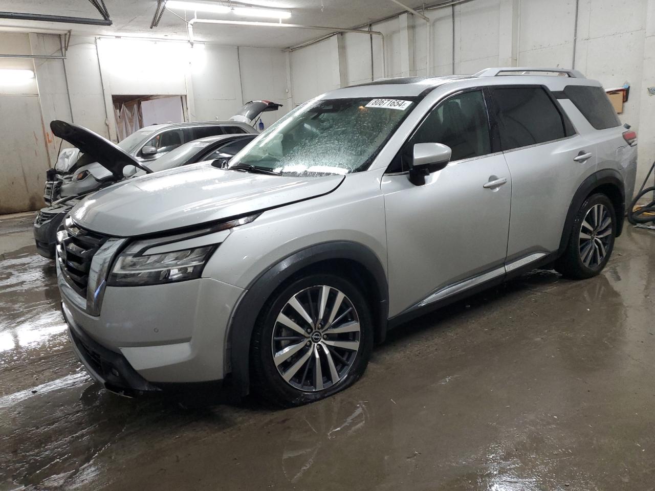 2022 NISSAN PATHFINDER PLATINUM VIN:5N1DR3DJ9NC265397