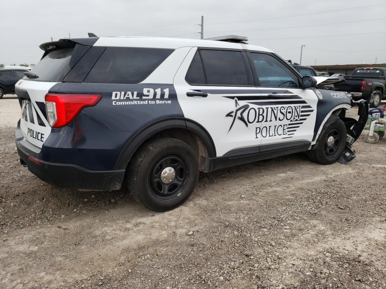 2022 FORD EXPLORER POLICE INTERCEPTOR VIN:1FM5K8AB9NGA20904