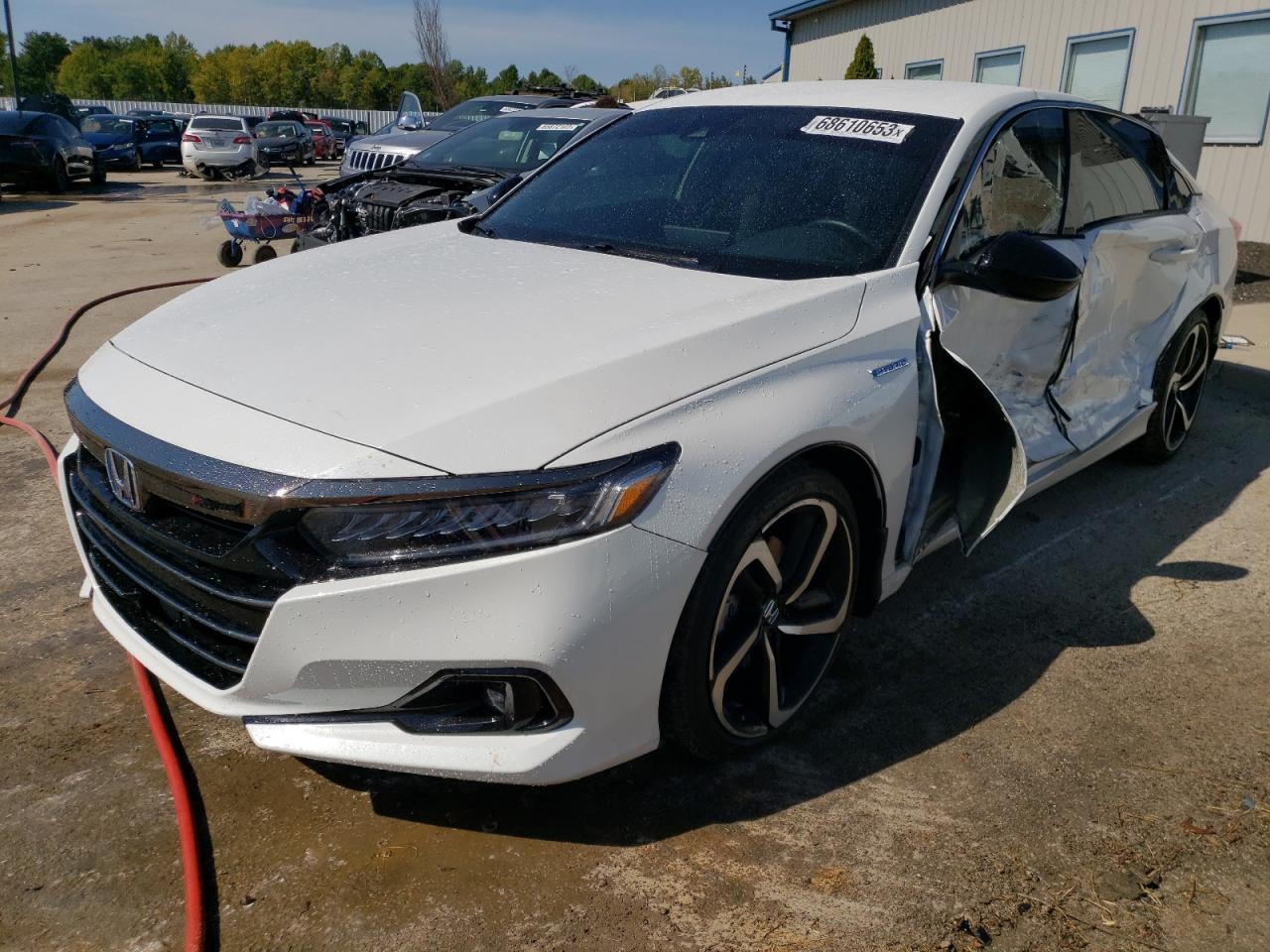 2022 HONDA ACCORD HYBRID SPORT VIN:1HGCV3F24NA005763