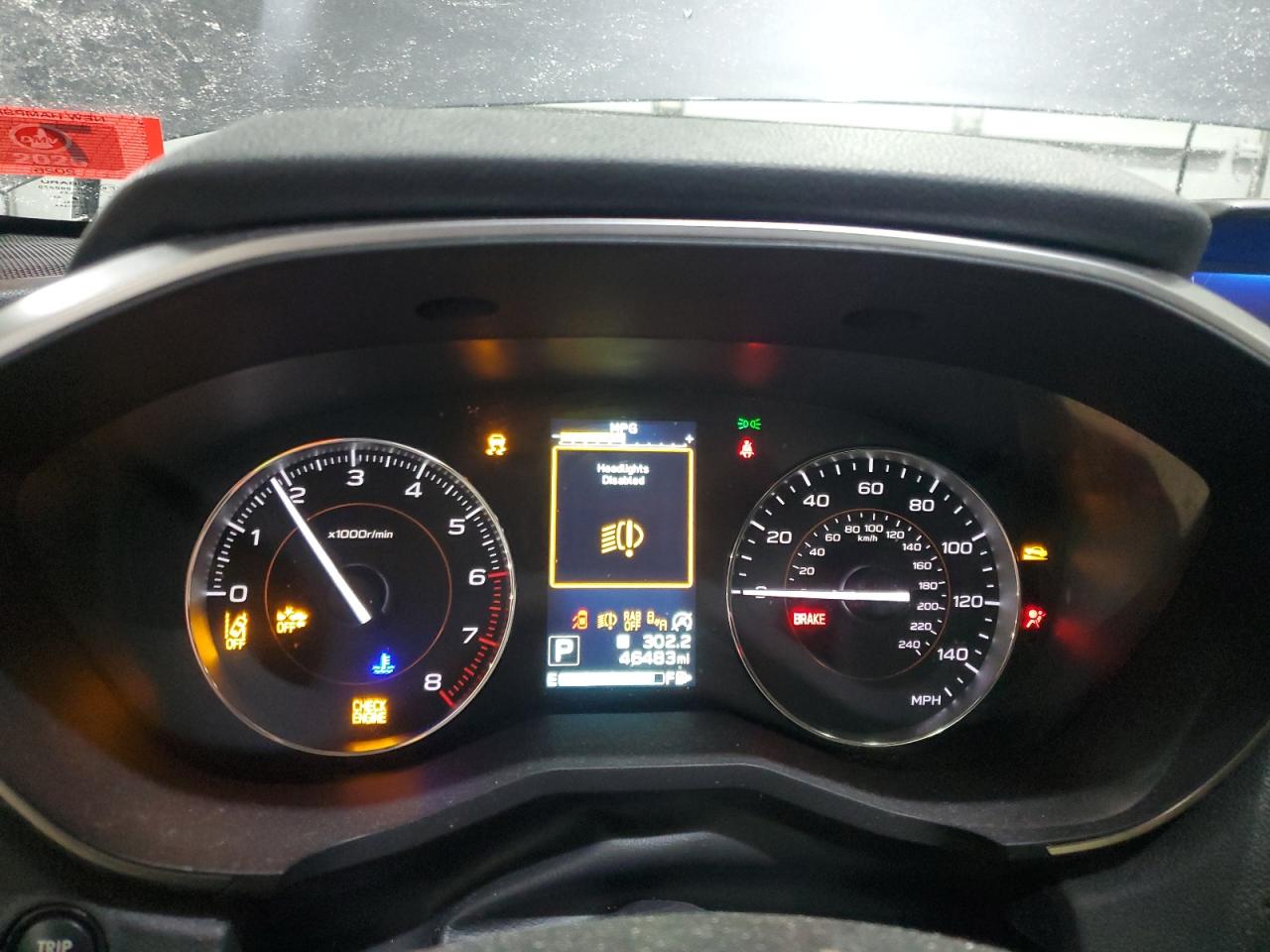 2022 SUBARU CROSSTREK LIMITED VIN:JF2GTHMC5NH274801