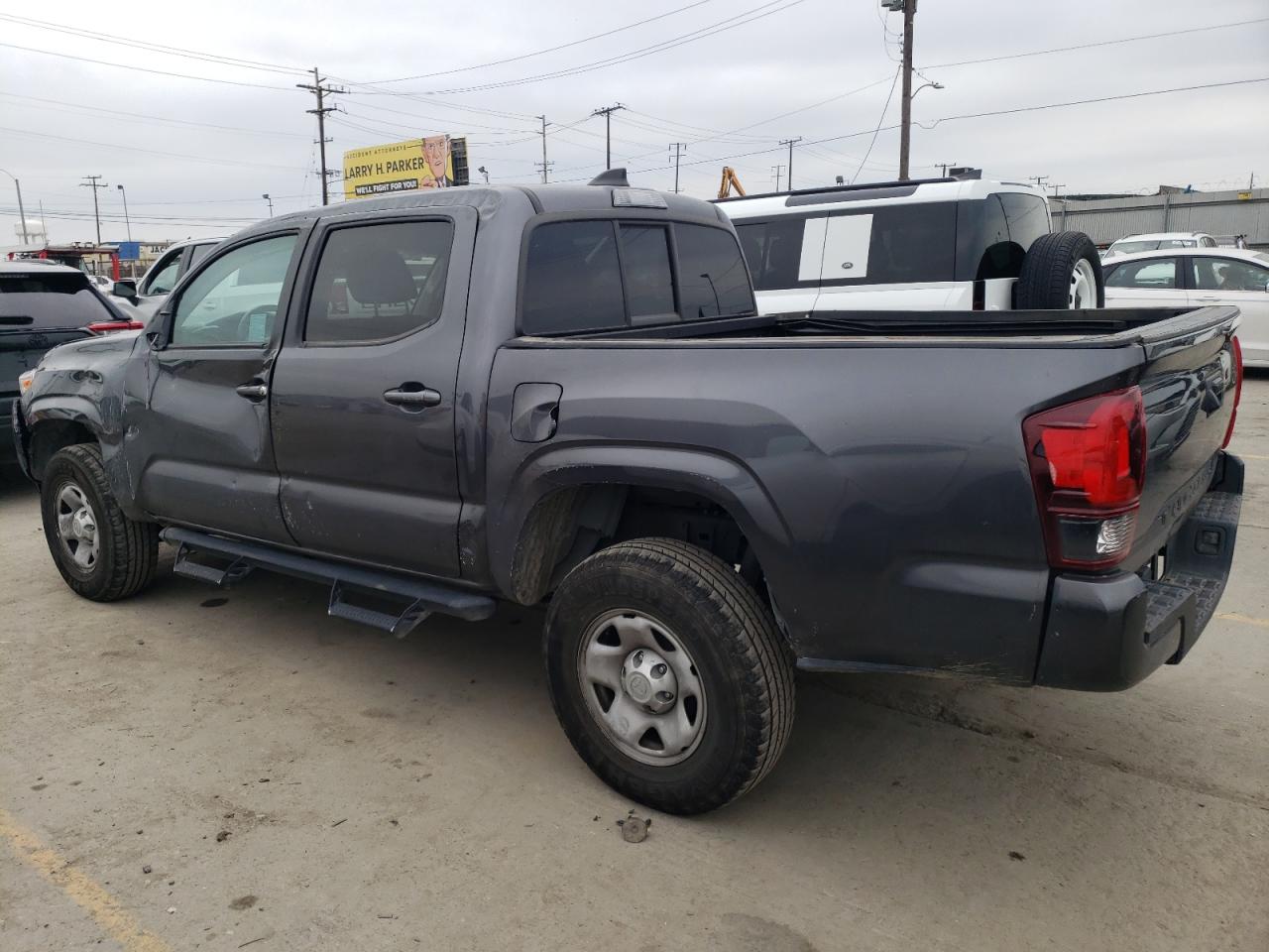 2022 TOYOTA TACOMA DOUBLE CAB VIN:3TYAX5GN6NT037495