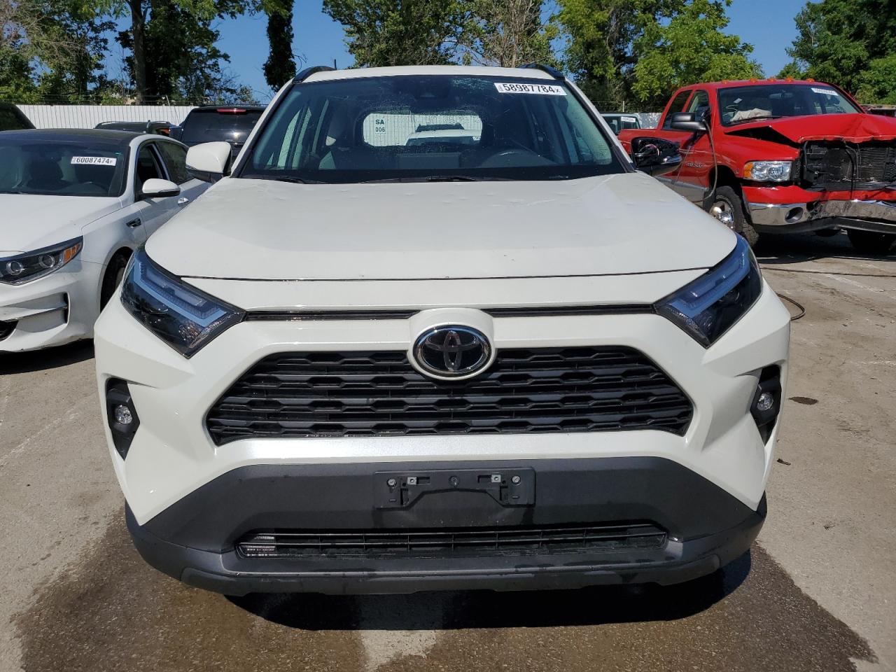 2022 TOYOTA RAV4 XLE PREMIUM VIN:2T3A1RFV7NW287798