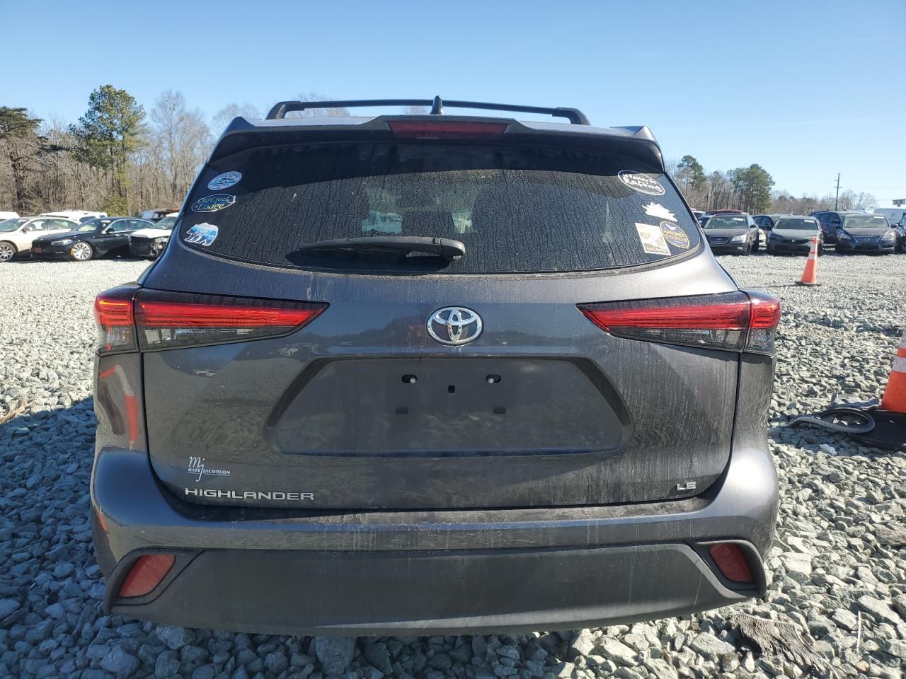 2022 TOYOTA HIGHLANDER L VIN:5TDZZRAH6NS118564