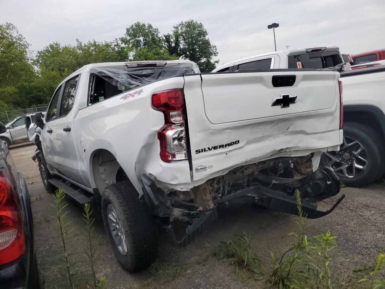 2022 CHEVROLET SILVERADO K1500 VIN:3GCPDAEK7NG565304