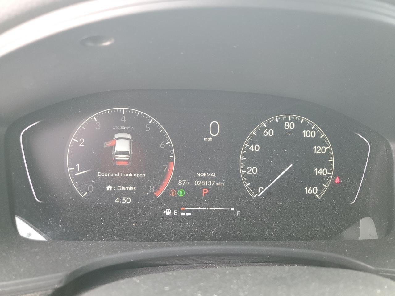 2023 HONDA CIVIC SPORT VIN:2HGFE2F54PH554255