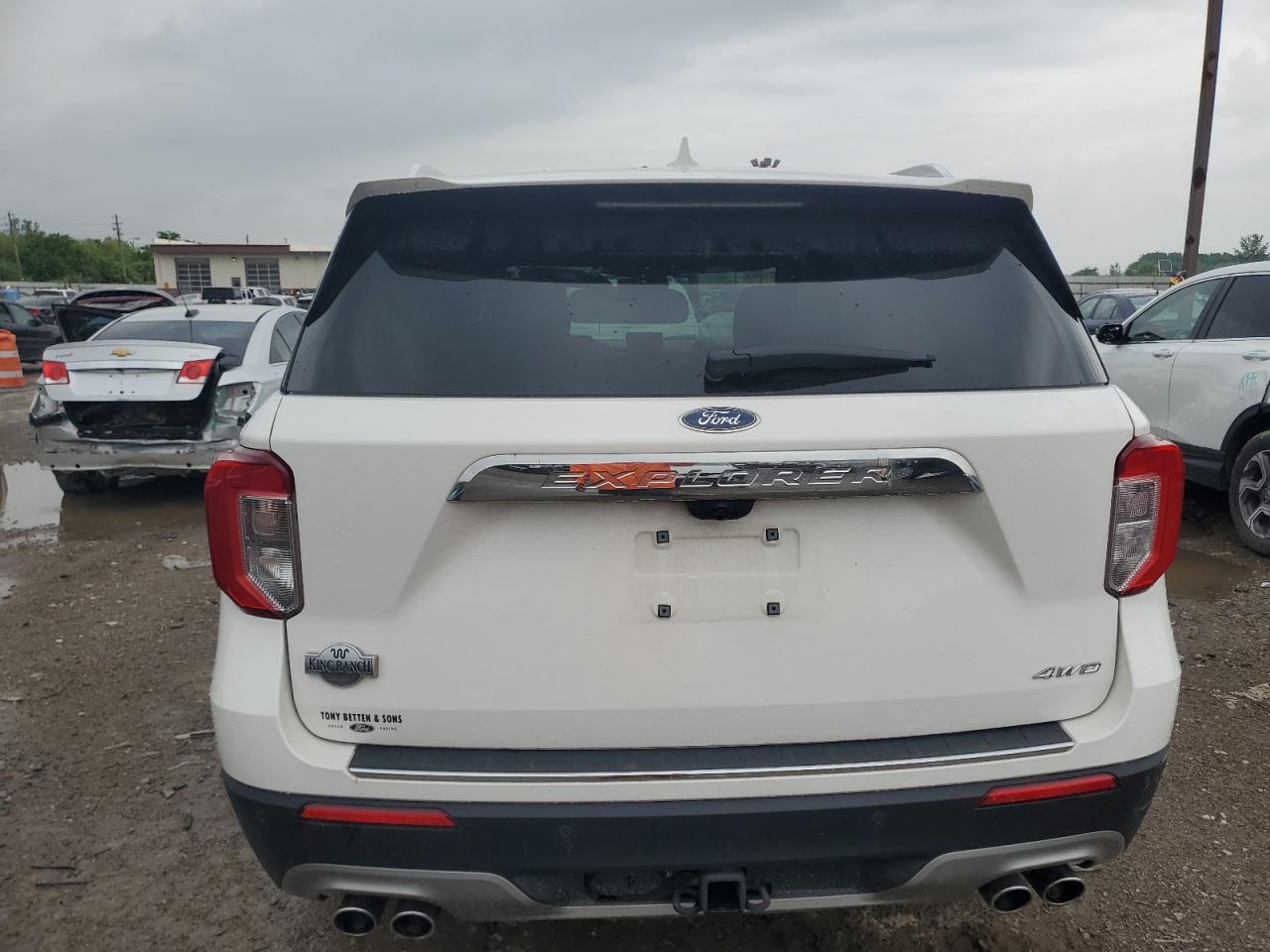 2022 FORD EXPLORER KING RANCH VIN:1FM5K8LC9NGA33335