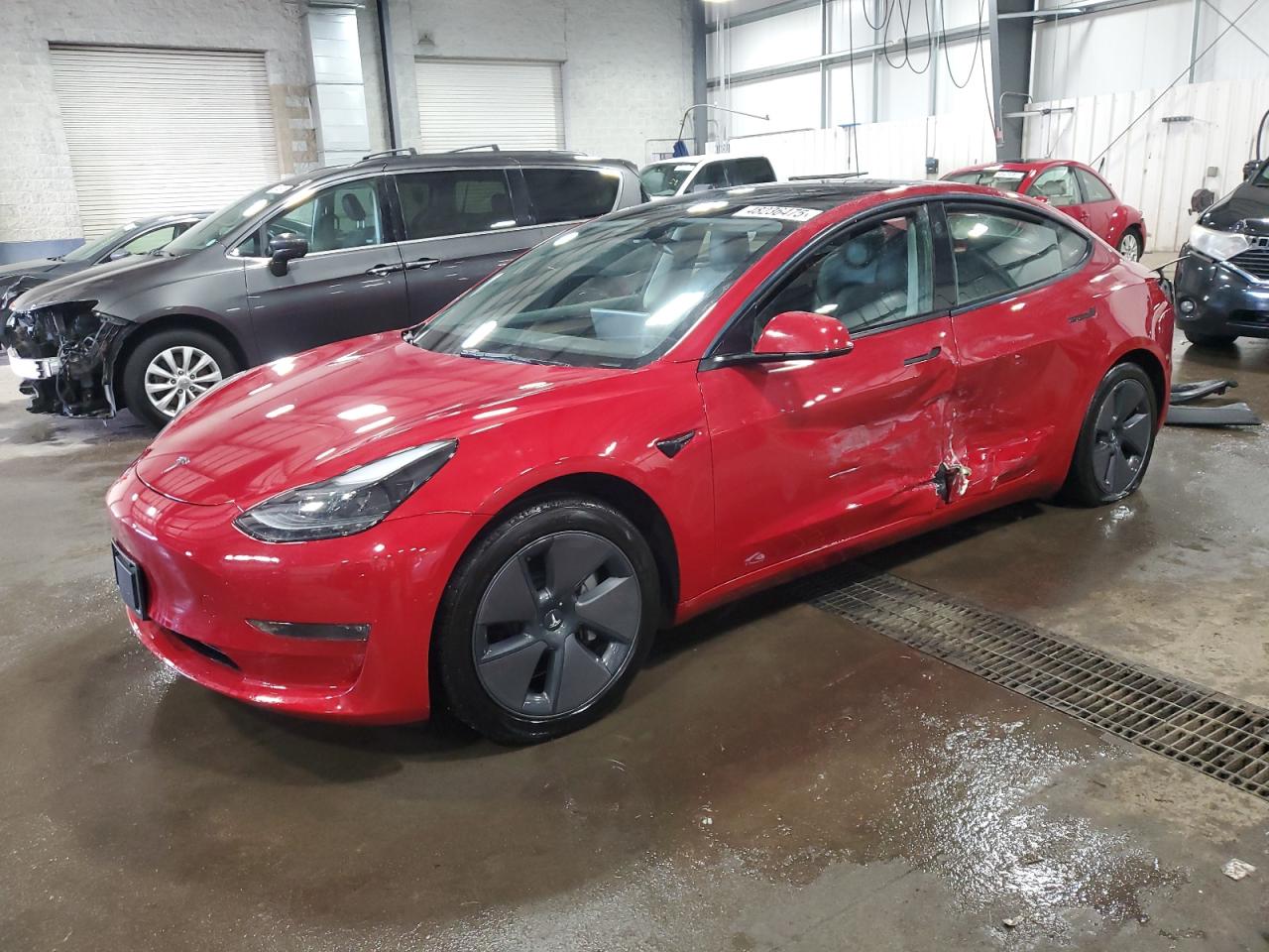 2022 TESLA MODEL 3  VIN:5YJ3E1EB7NF188538