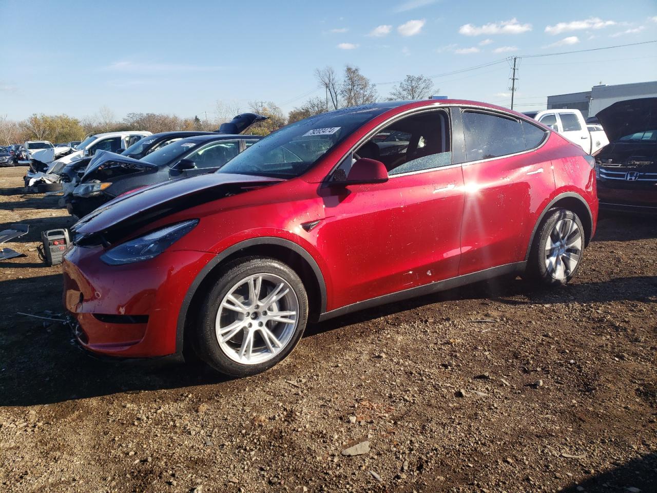 2024 TESLA MODEL Y  VIN:7SAYGDEE9RF025815