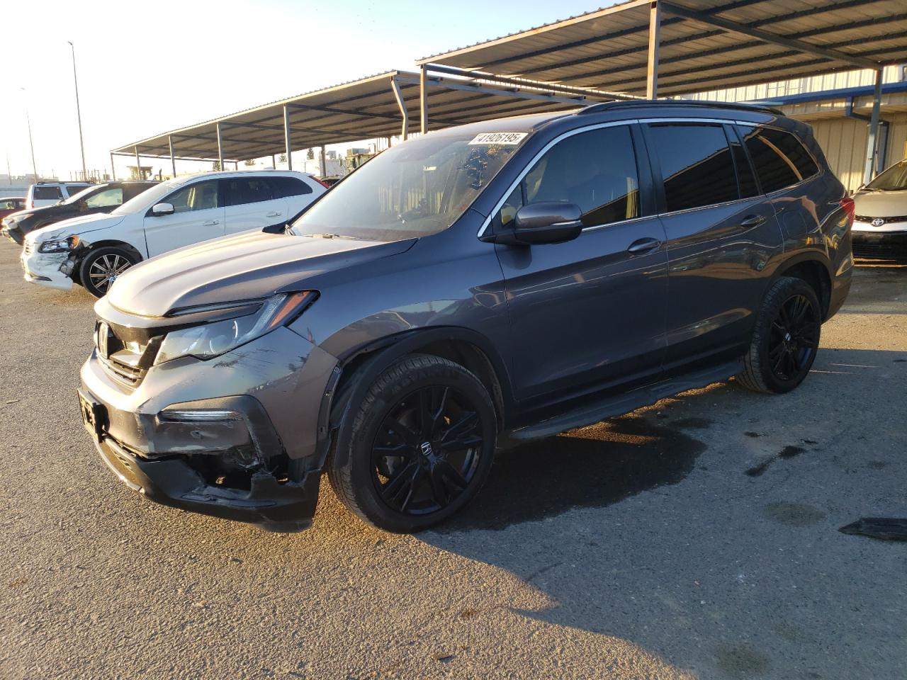 2022 HONDA PILOT SE VIN:5FNYF6H20NB011681