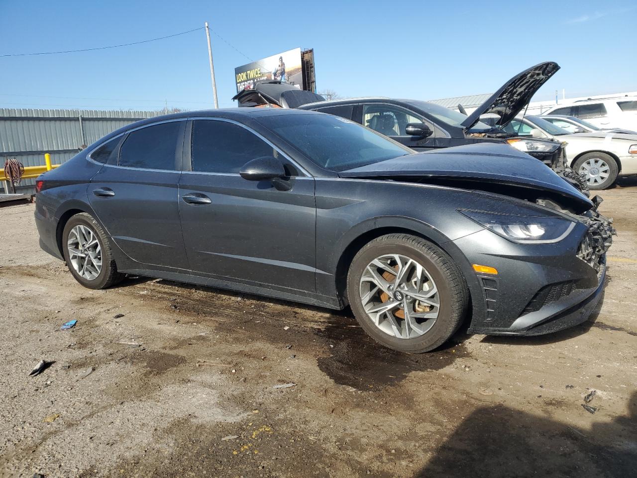 2022 HYUNDAI SONATA SEL VIN:KMHL14JA0NA221278