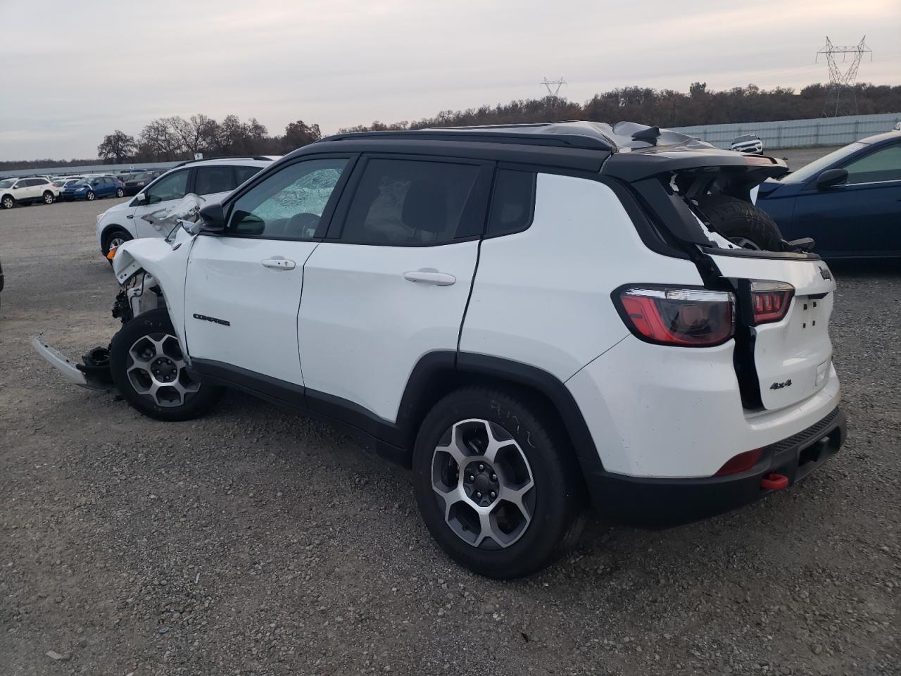 2022 JEEP COMPASS TRAILHAWK VIN:3C4NJDDB6NT235454
