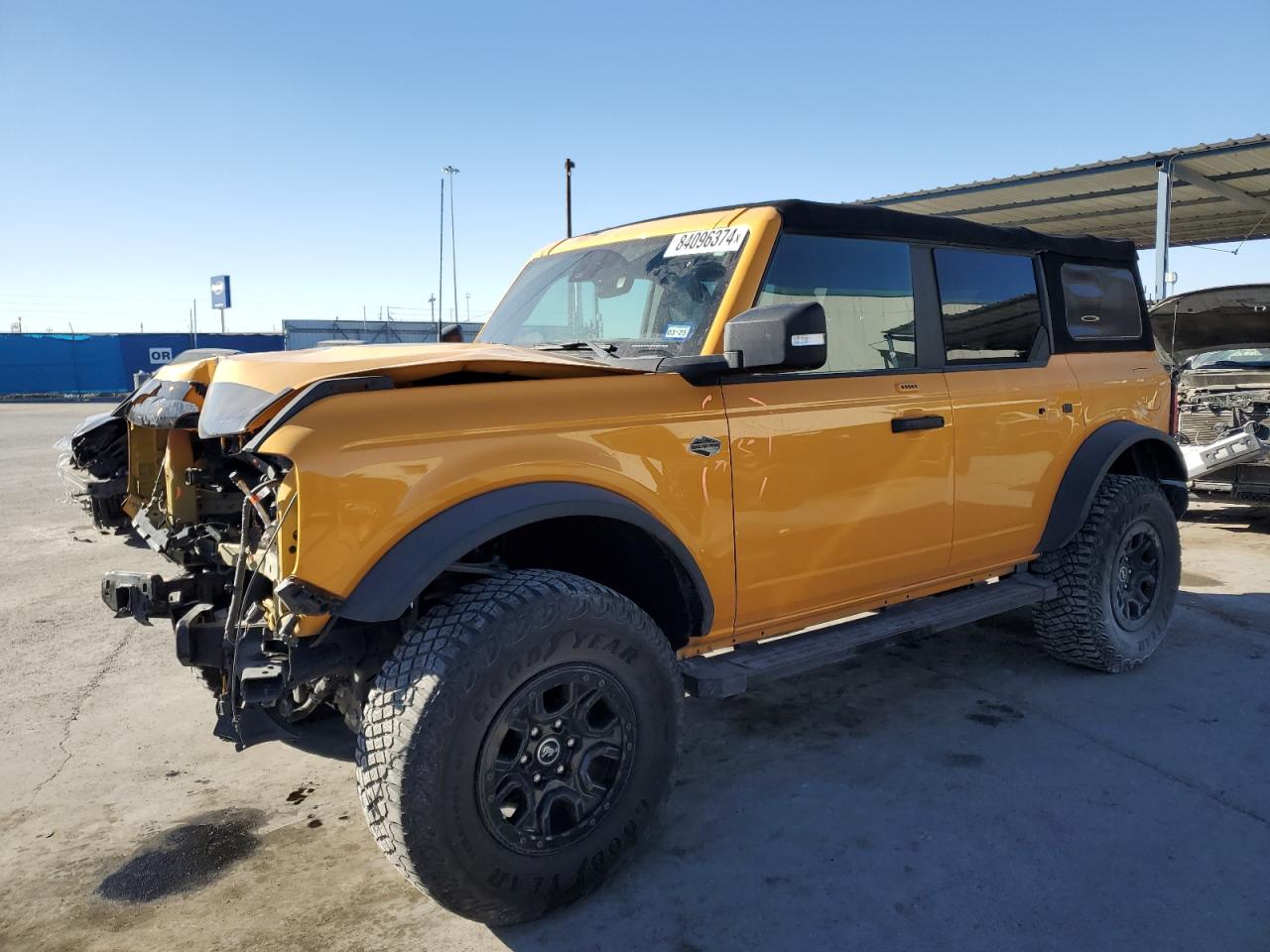 2022 FORD BRONCO BASE VIN:1FMEE5DPXNLA93302