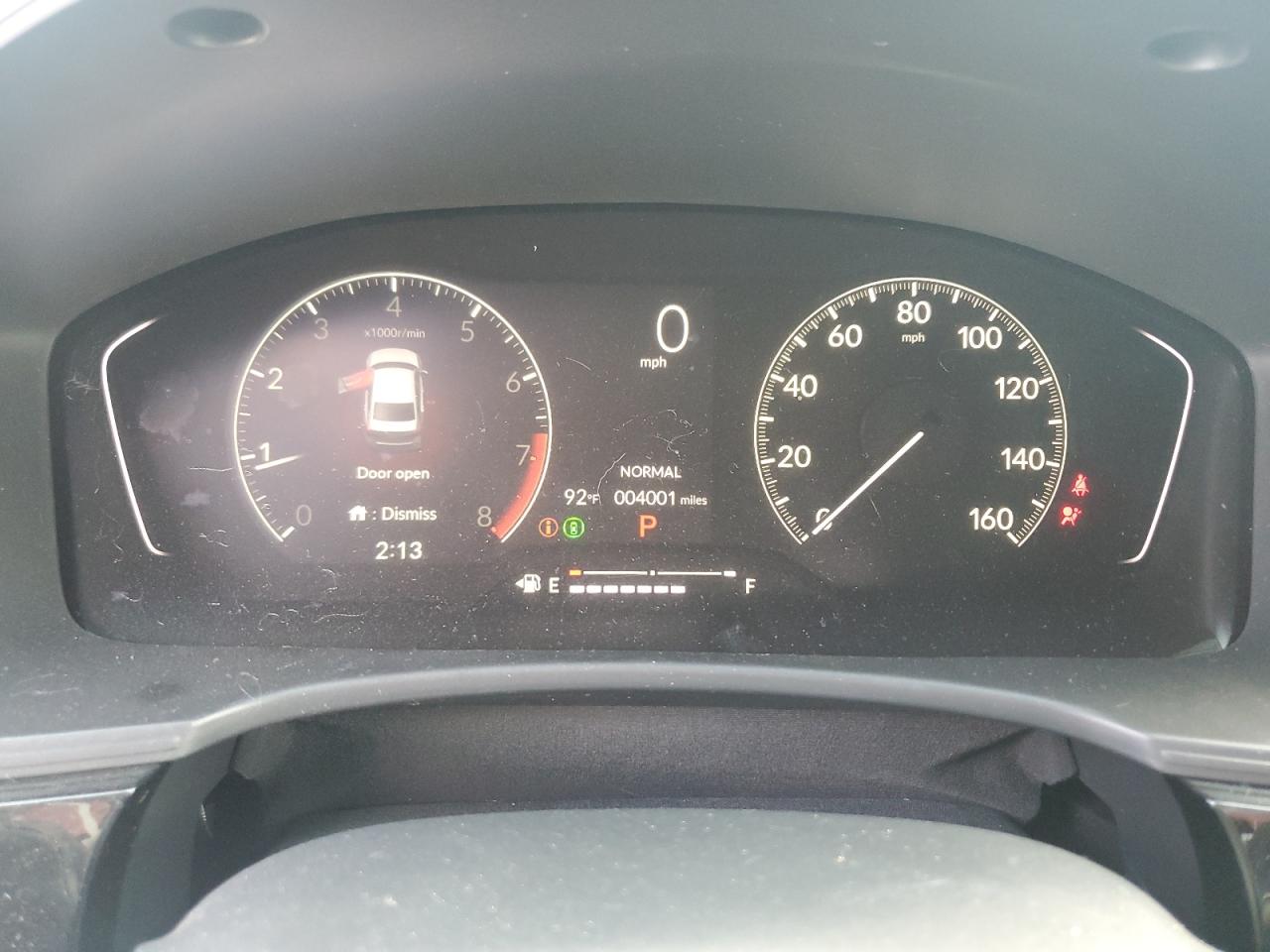 2024 HONDA CIVIC SPORT VIN:2HGFE2F52RH567511