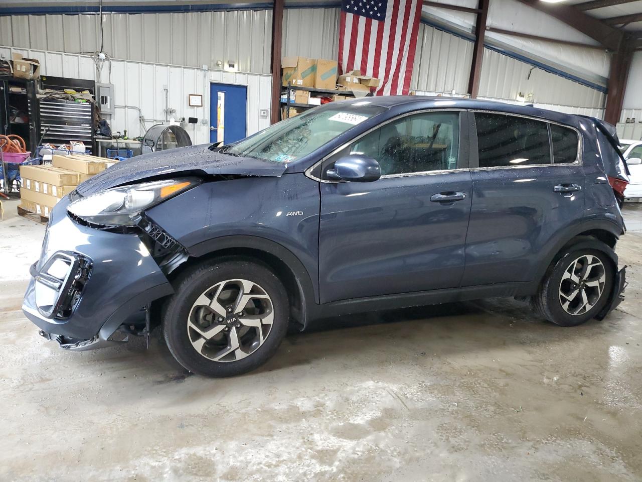 2022 KIA SPORTAGE LX VIN:KNDPMCAC9N7975950