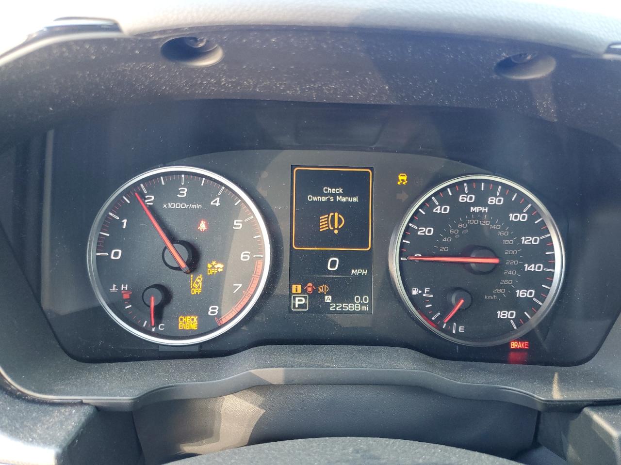 2023 SUBARU WRX  VIN:JF1VBAB60P8812195