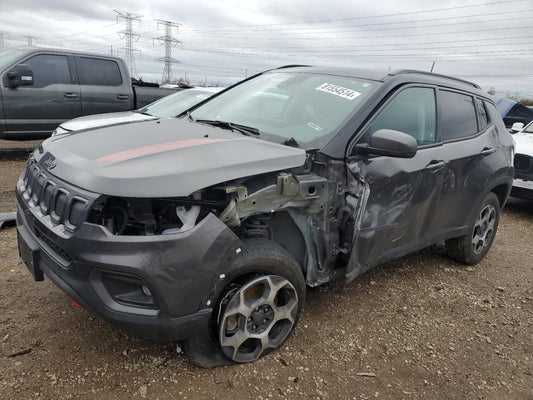 2022 JEEP COMPASS TRAILHAWK VIN:3C4NJDDB3NT147798
