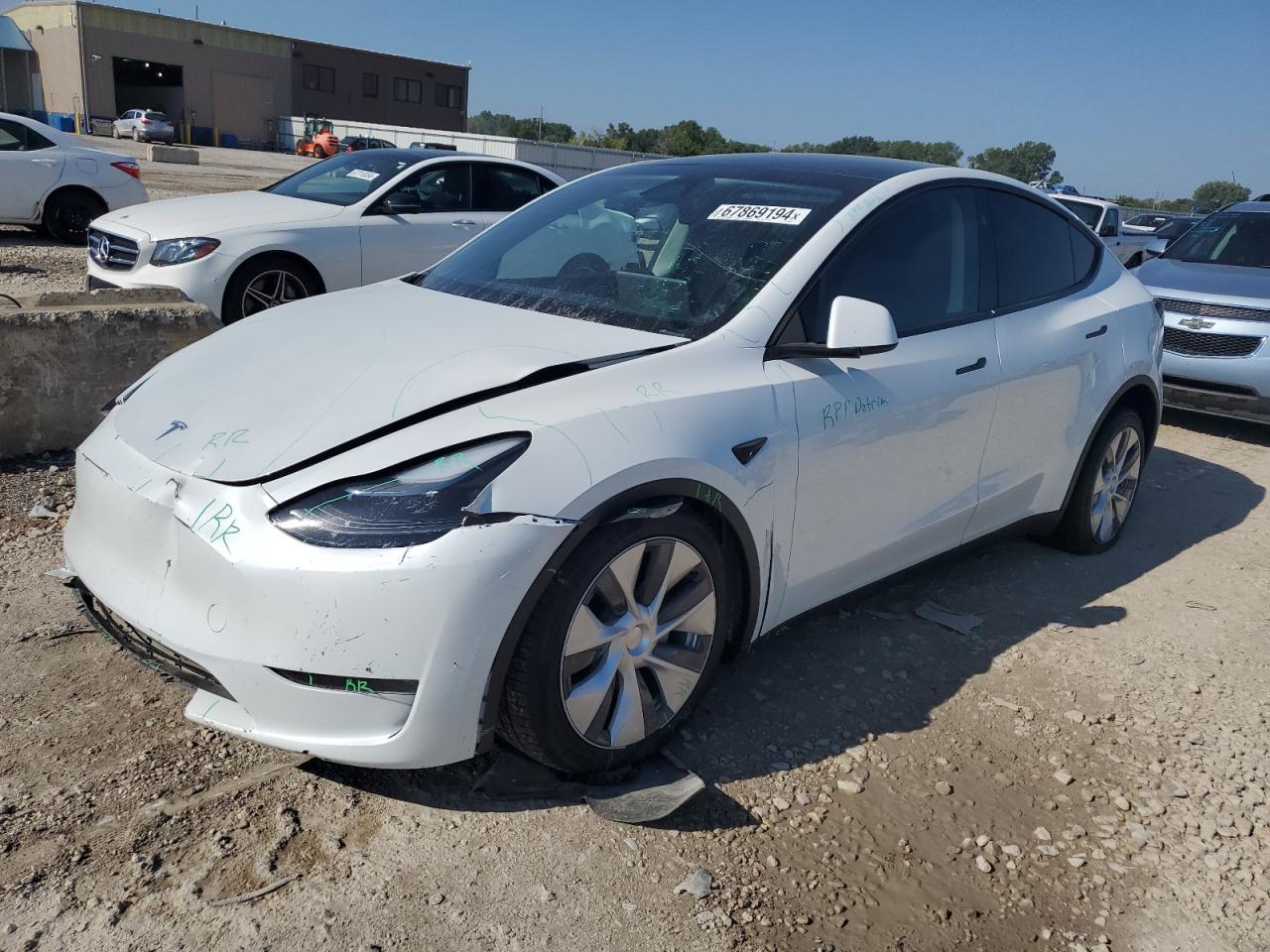 2023 TESLA MODEL Y  VIN:7SAYGDEE4PA206332