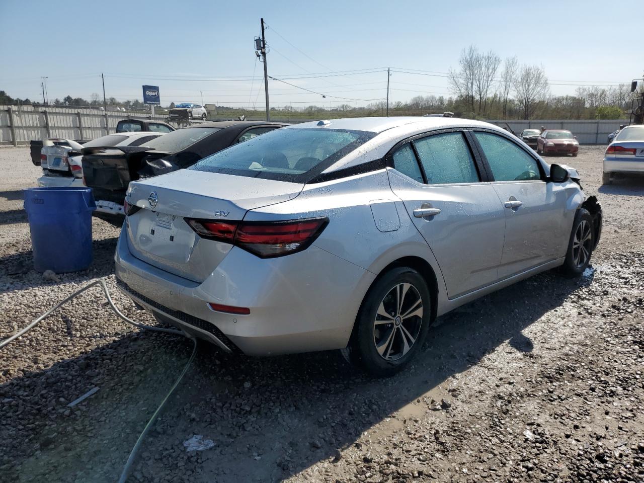 2022 NISSAN SENTRA SV VIN:3N1AB8CV5NY315901