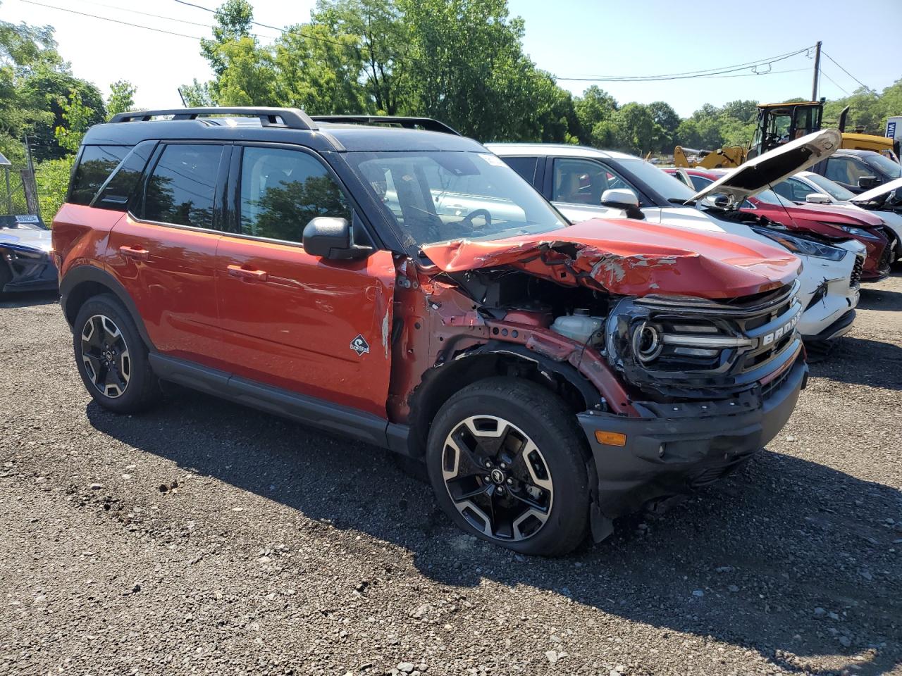 2022 FORD BRONCO SPORT OUTER BANKS VIN:3FMCR9C68NRD27014