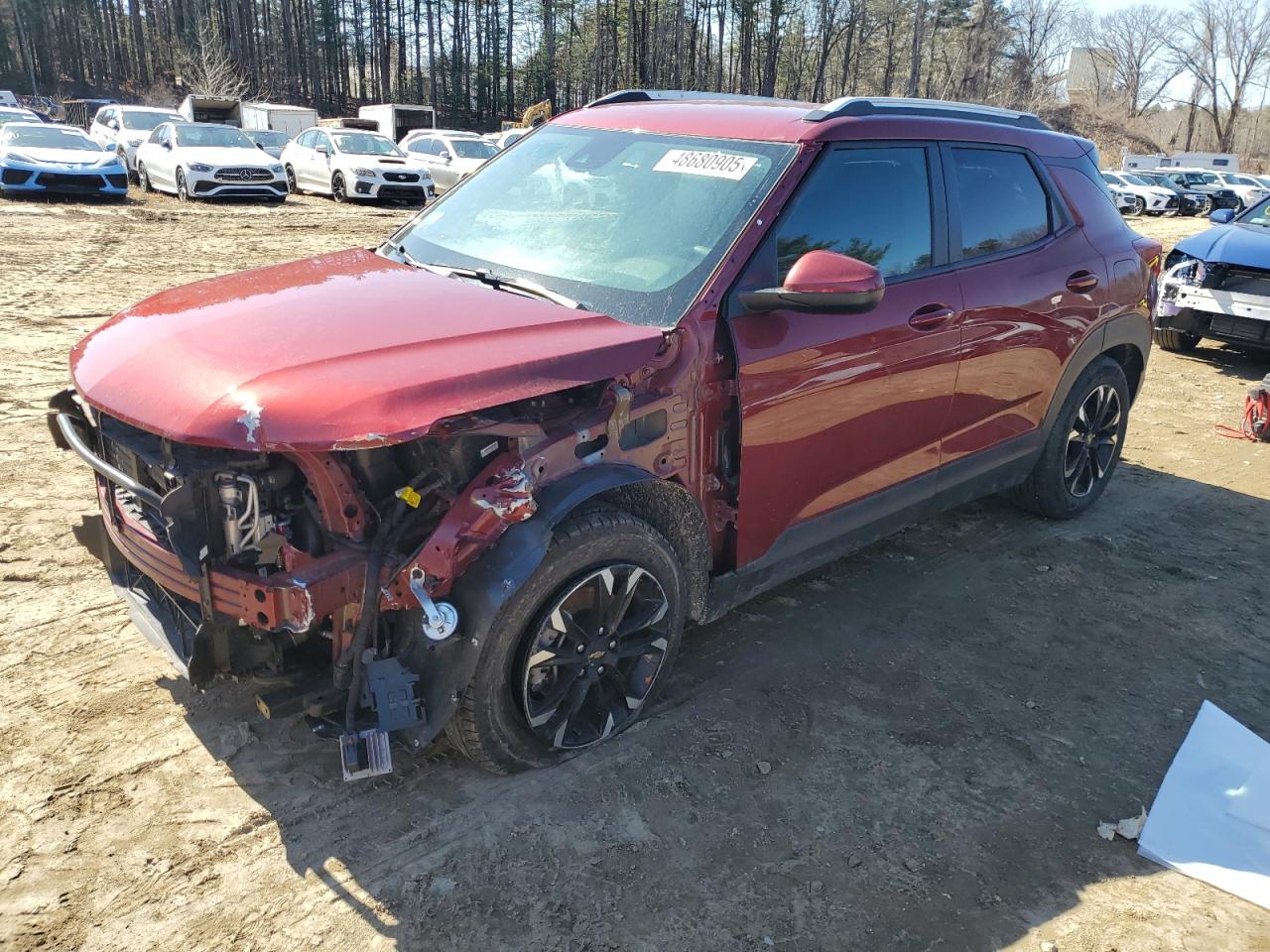 2022 CHEVROLET TRAILBLAZER LT VIN:KL79MPS20NB124636