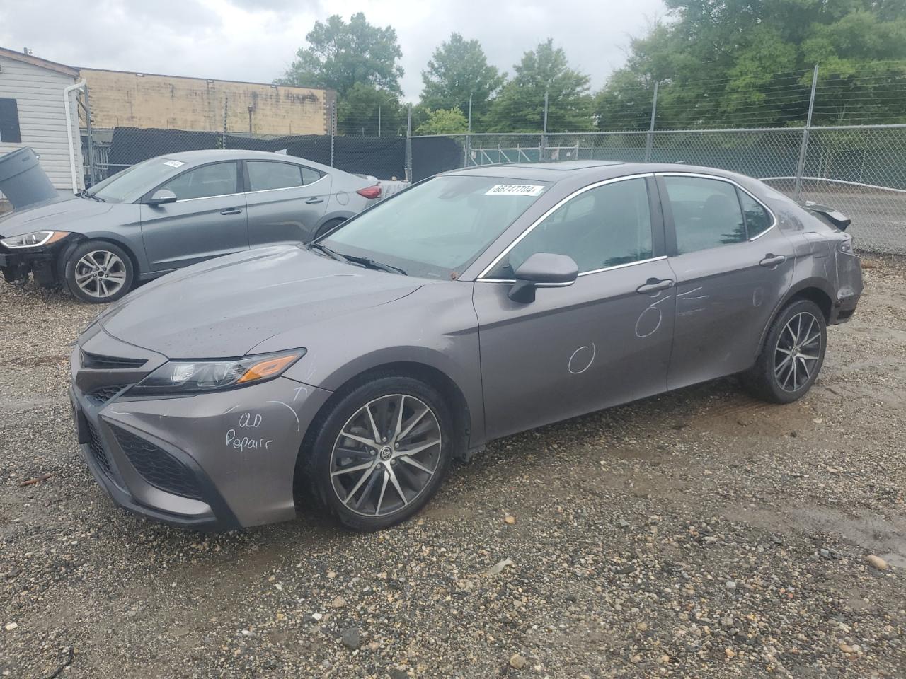 2022 TOYOTA CAMRY SE VIN:4T1T11AK4NU637923