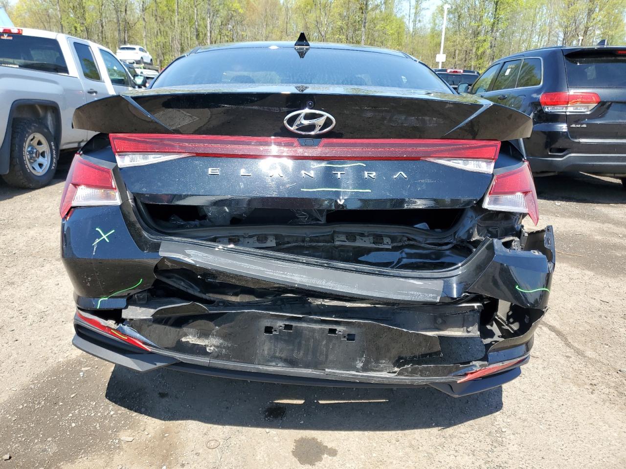 2022 HYUNDAI ELANTRA SEL VIN:KMHLS4AG7NU307669