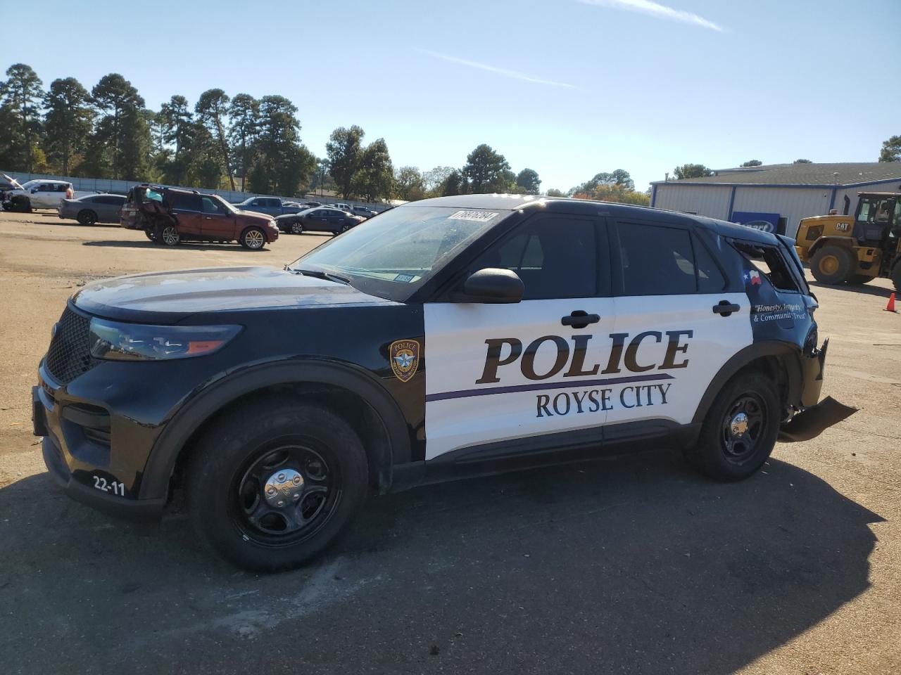 2022 FORD EXPLORER POLICE INTERCEPTOR VIN:1FM5K8AB4NGC06737