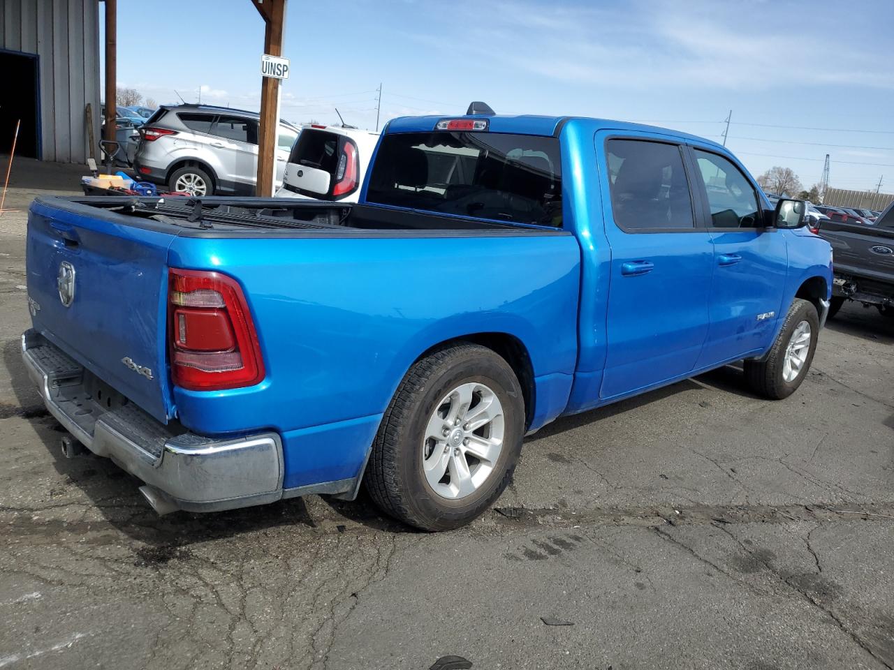 2024 RAM 1500 LARAMIE VIN:1C6SRFJT1RN206543