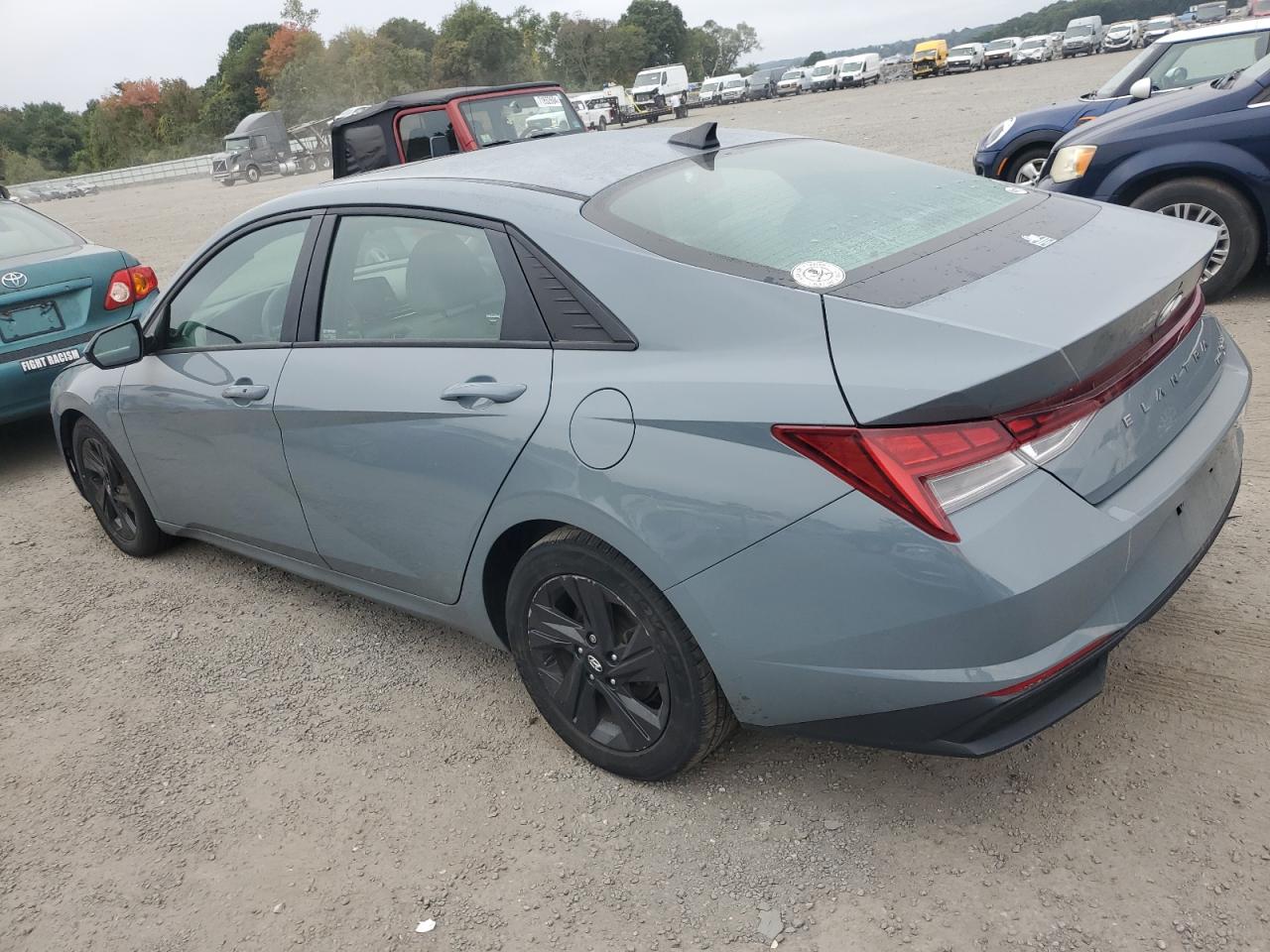 2022 HYUNDAI ELANTRA BLUE VIN:KMHLM4AJ0NU013326