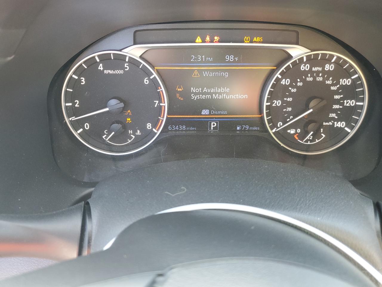 2022 NISSAN ALTIMA SV VIN:1N4BL4DV4NN305286
