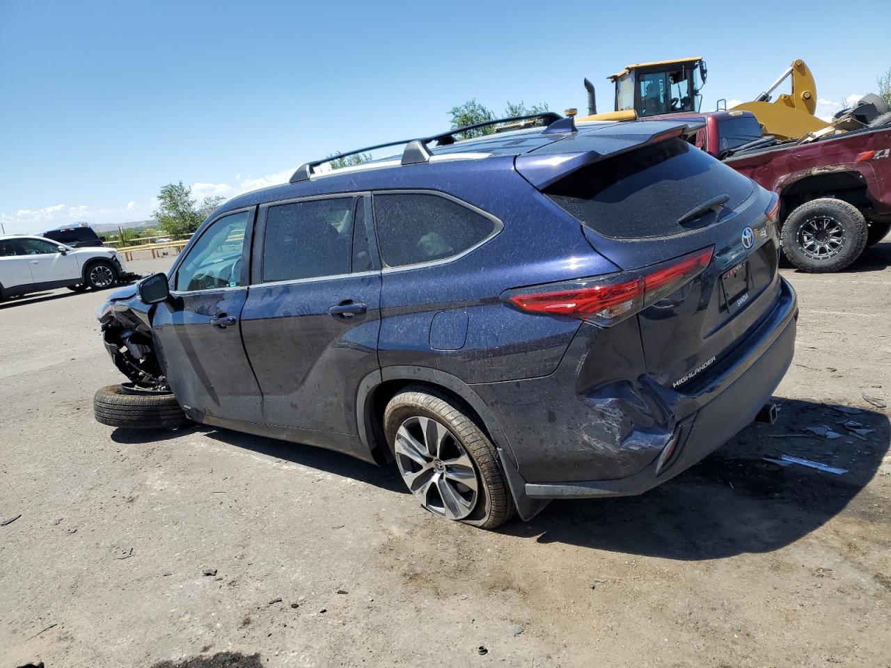 2023 TOYOTA HIGHLANDER HYBRID XLE VIN:5TDKBRCH6PS133619