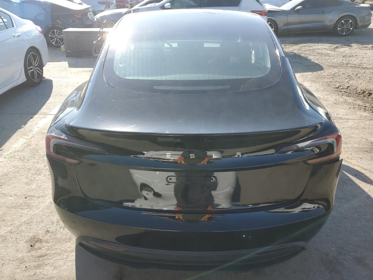 2024 TESLA MODEL 3  VIN:5YJ3E1EA8RF731389