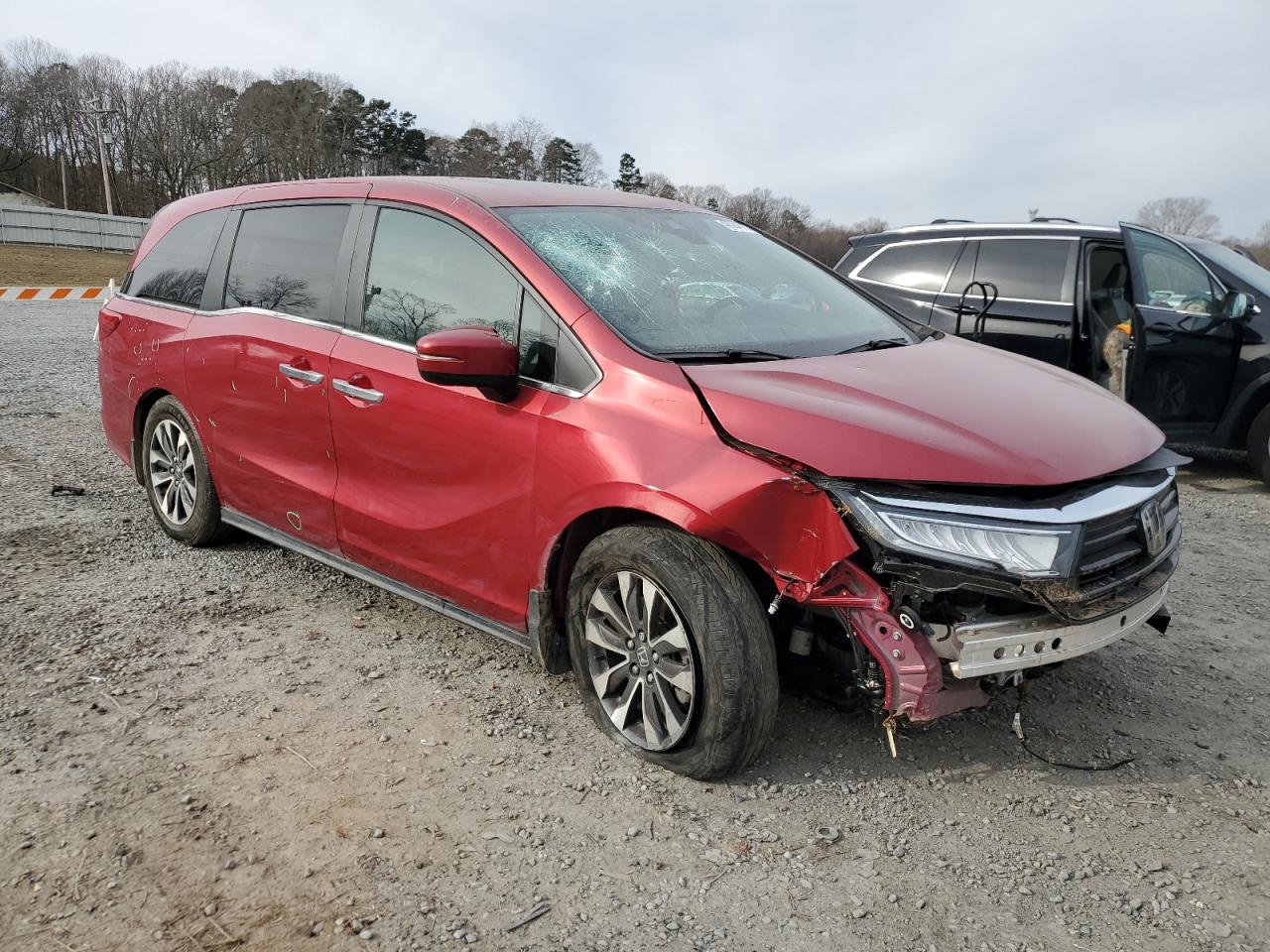 2022 HONDA ODYSSEY EXL VIN:5FNRL6H78NB043545