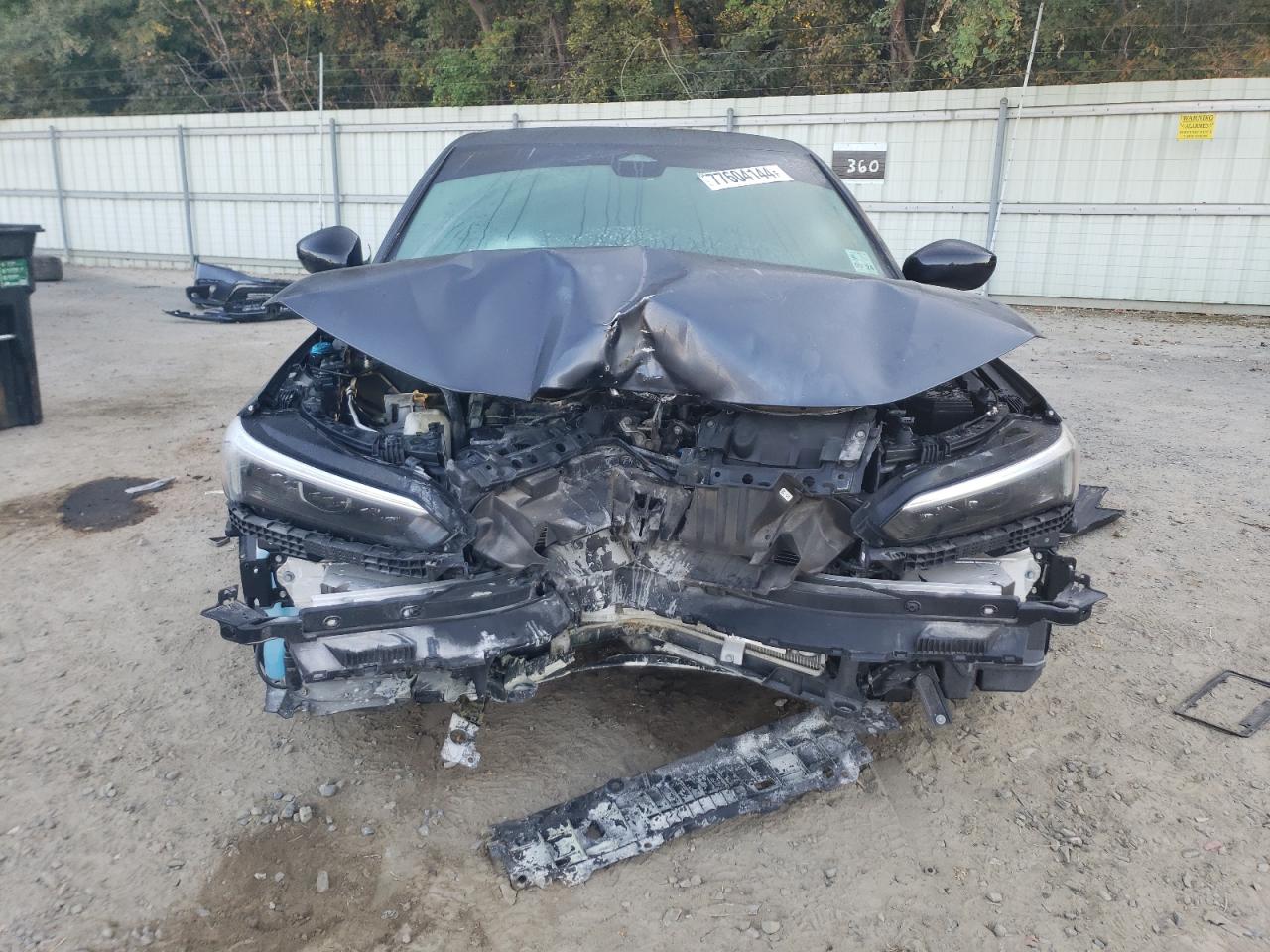 2022 HONDA CIVIC SPORT VIN:2HGFE2F54NH512827