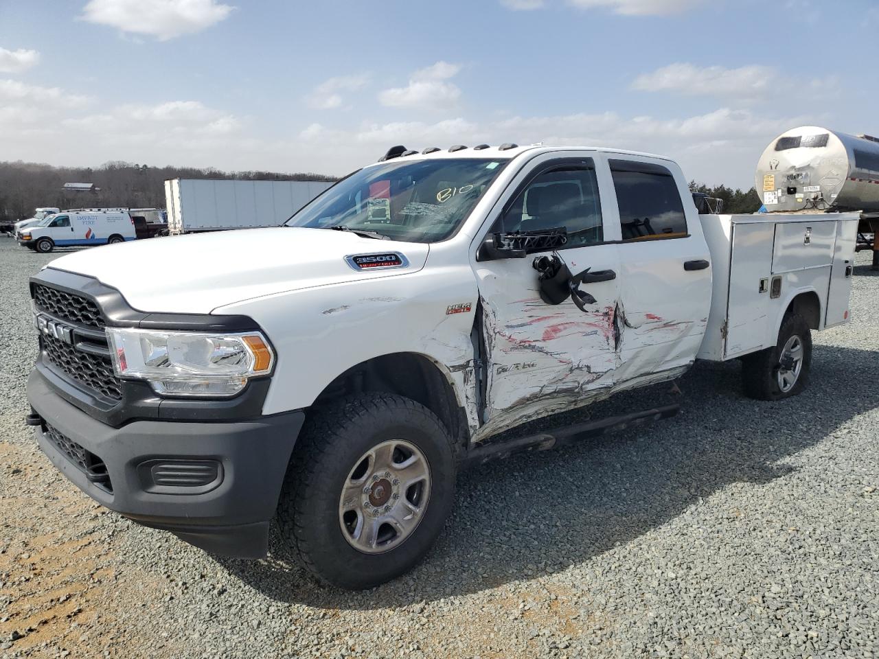 2022 RAM 3500 TRADESMAN VIN:3C7WR3GJ9NG225894