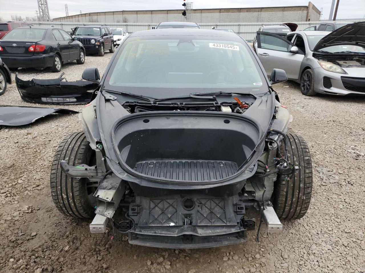 2022 TESLA MODEL 3  VIN:5YJ3E1EB4NF201505