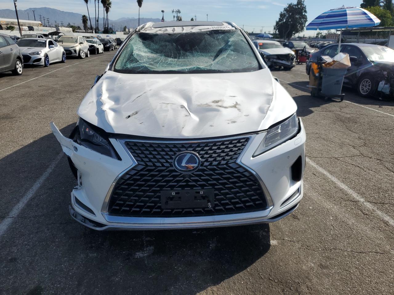 2022 LEXUS RX 450H VIN:2T2HGMDA3NC087586