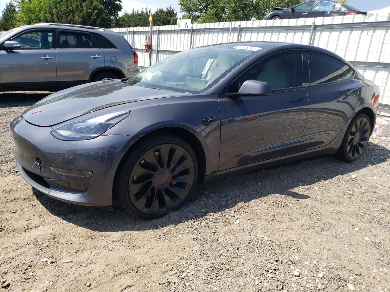 2022 TESLA MODEL 3  VIN:5YJ3E1EC4NF295801