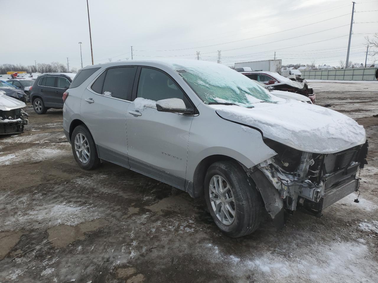 2022 CHEVROLET EQUINOX LT VIN:3GNAXKEV2NL180177