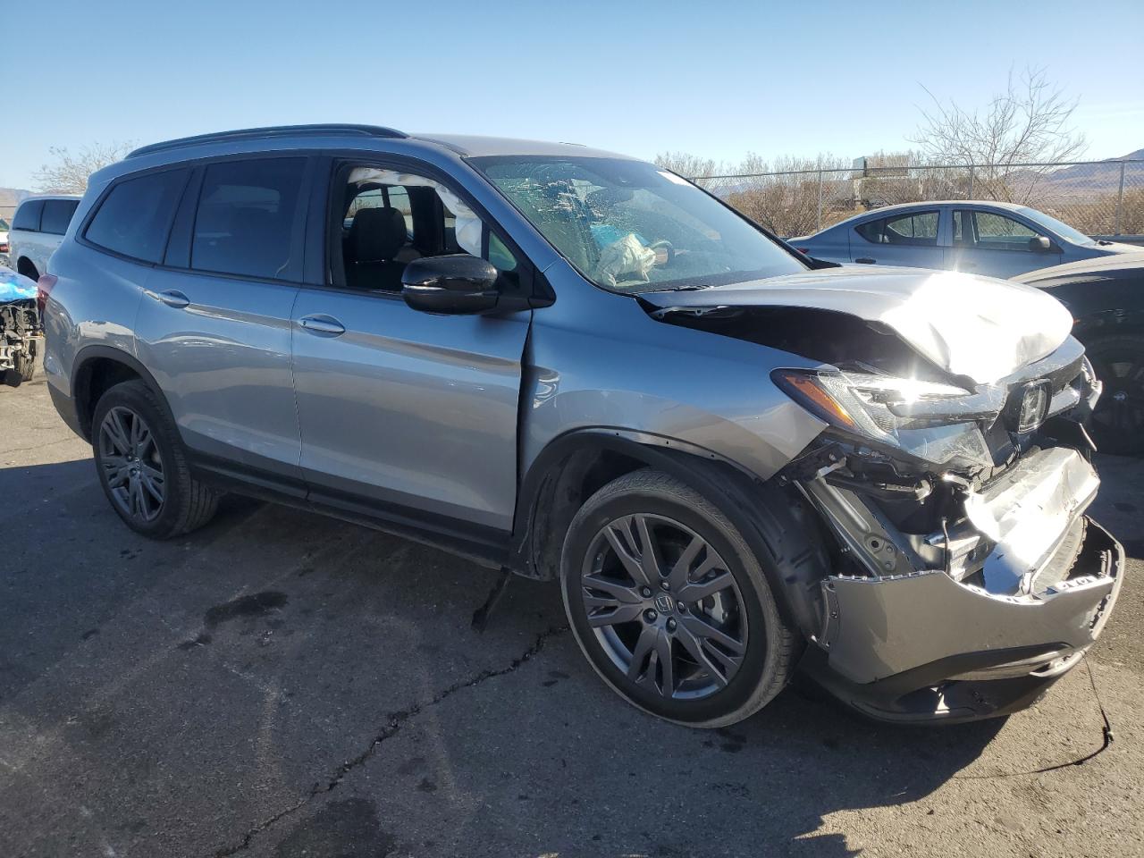 2022 HONDA PILOT SPORT VIN:5FNYF6H35NB049576