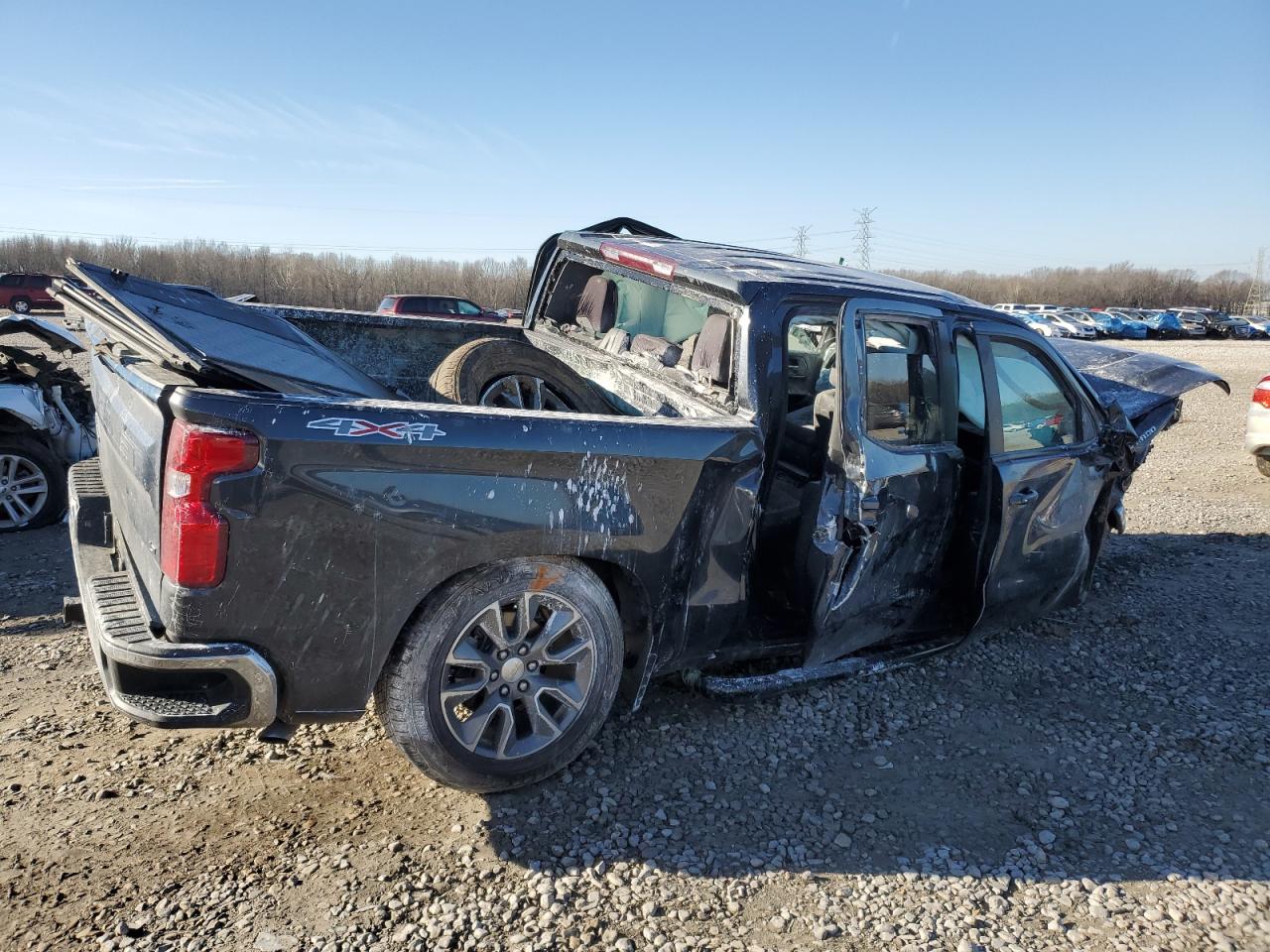 2022 CHEVROLET SILVERADO LTD K1500 LT-L VIN:1GCPYJEK1NZ102885