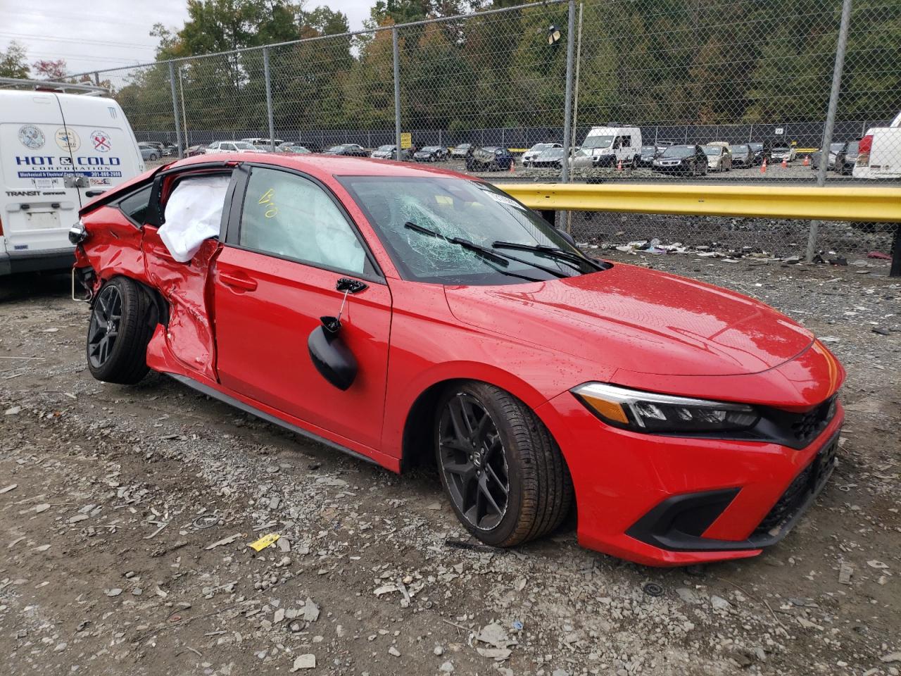 2022 HONDA CIVIC SPORT VIN:19XFL2H80NE024403