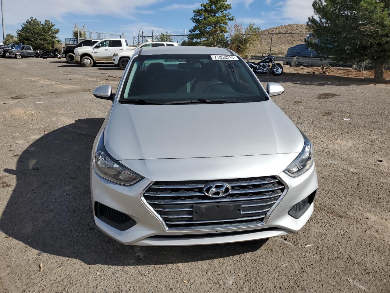 2022 HYUNDAI ACCENT SE VIN:3KPC24A69NE154738