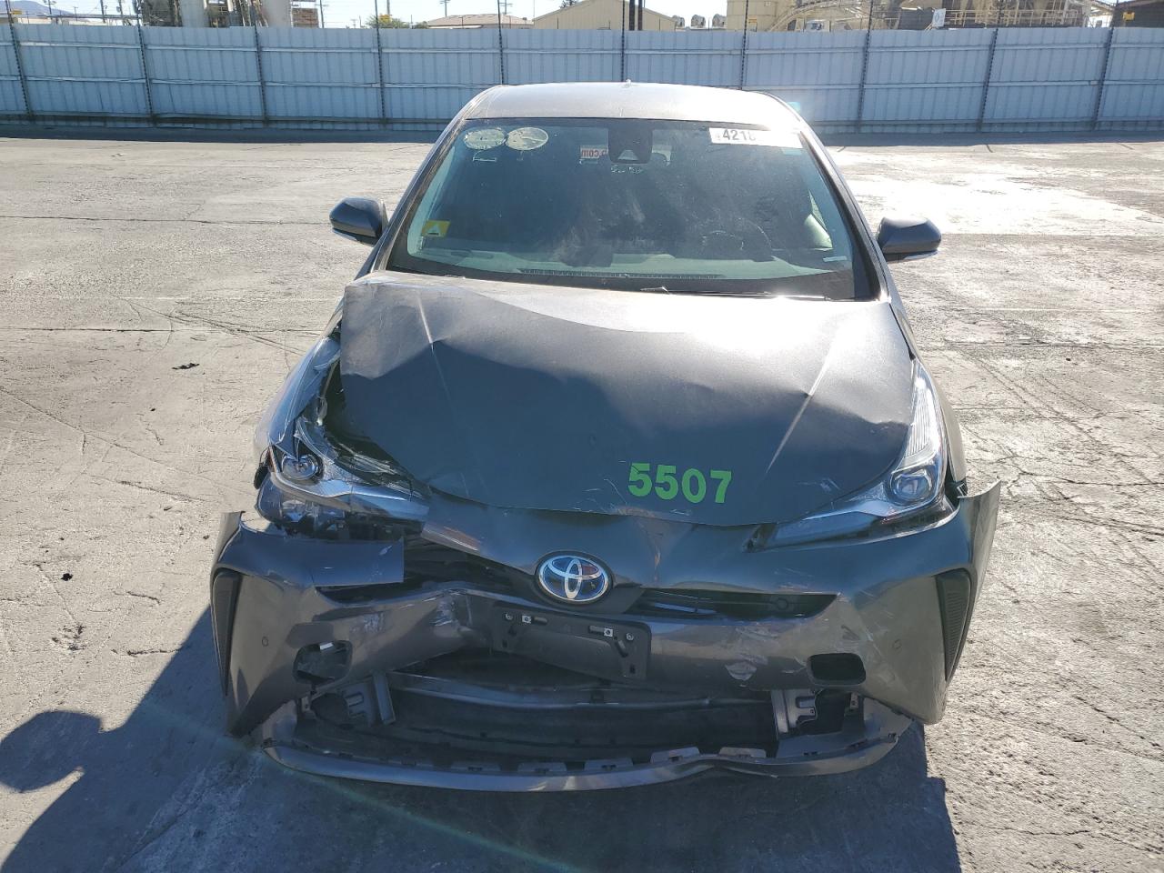 2022 TOYOTA PRIUS NIGHT SHADE VIN:JTDKAMFU2N3153489