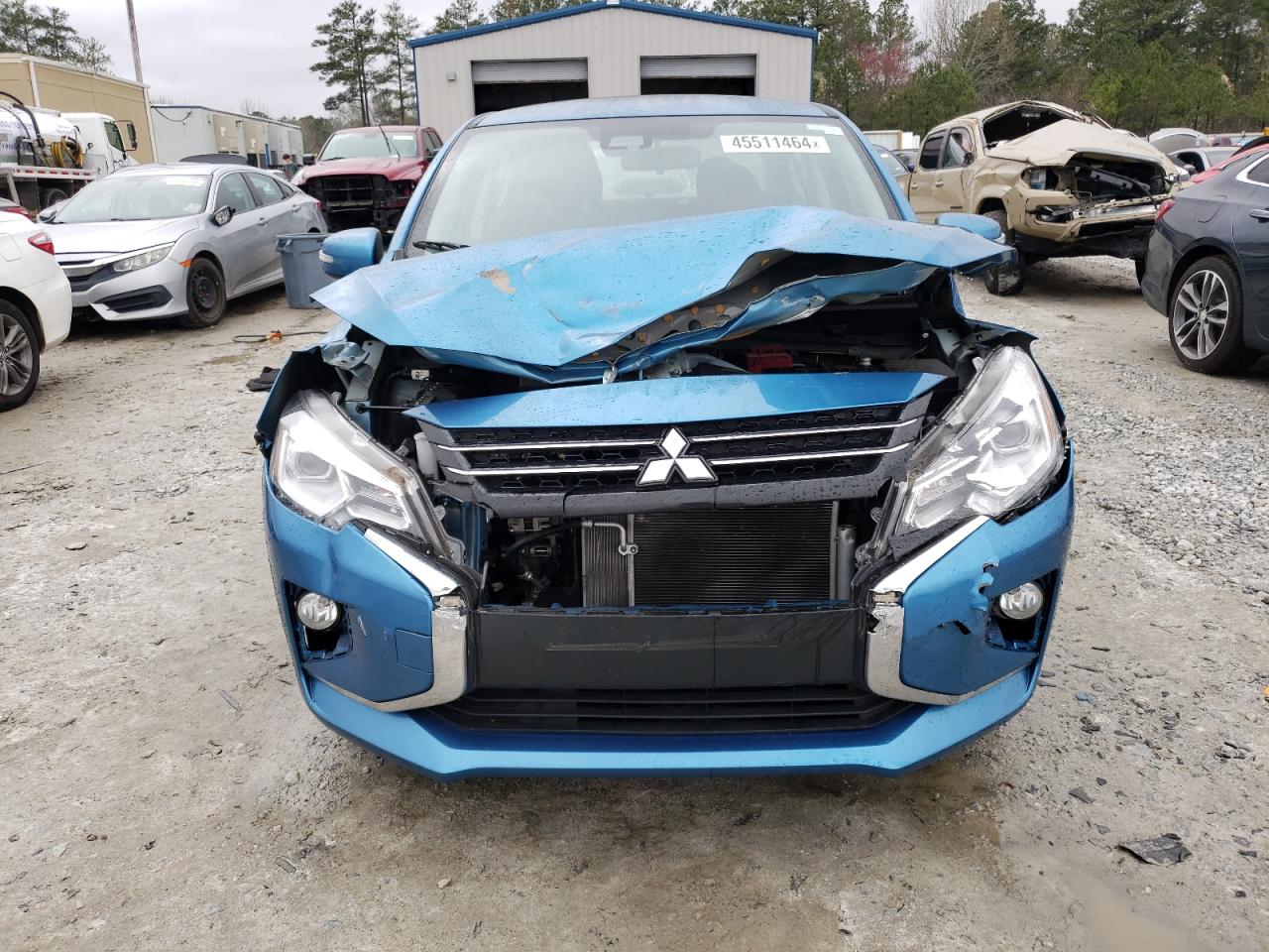 2022 MITSUBISHI MIRAGE G4 SE VIN:ML32FVFJ5NHF05230